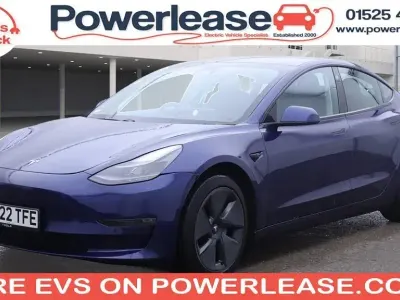 Used Tesla Model 3 254 kW (346 HP) 2022 Blue Sedan