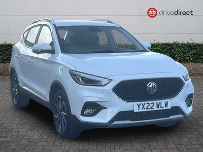 White Used 2022 MG ZS Exclusive Hatchback | £13,993 (Fair price)