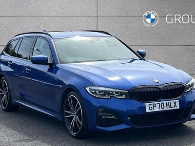 Used BMW 320 M Sport 190 HP (139 kW) 2020 Blue Estate