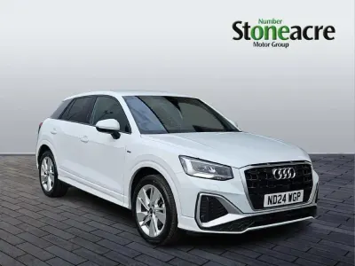 Used Audi Q2 S-Line 113 HP (83 kW) 2024 White SUV