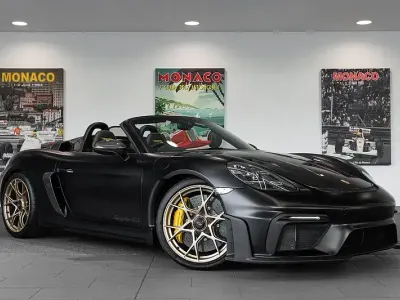 Used Porsche 718 493 HP (362 kW) 2024 Black Cabriolet