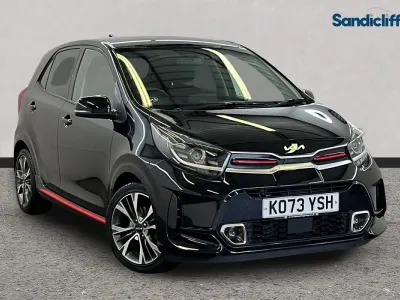 Used Kia Picanto GT-Line 67 HP (49 kW) 2023 Black Hatchback