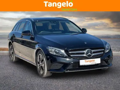 Used Mercedes C220 Premium 194 HP (142 kW) 2019 Black Estate