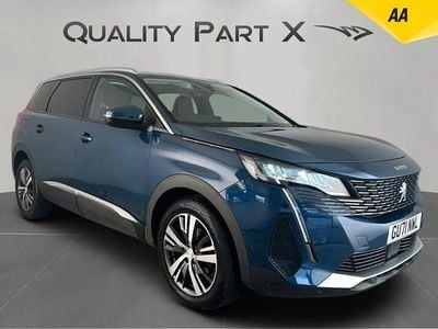 Used Peugeot 5008 Allure Premium 130 HP (95 kW) 2021 Blue SUV