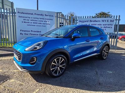 Used Ford Puma Titanium 155 HP (114 kW) 2023 Blue SUV