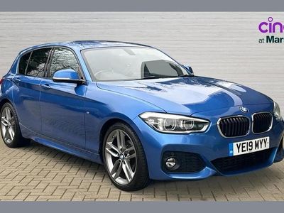 Used BMW 118 M Sport 150 HP (110 kW) 2019 Blue Hatchback