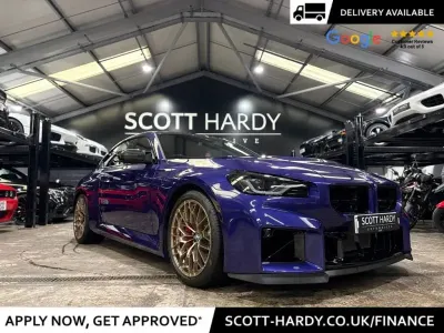 Ny BMW M2 Comfort Edition 530 HK (389 kW) 2026 Blå Sportkupé