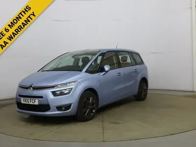 Used Citroën Grand C4 Picasso SELECTION 115 HP (84 kW) 2015 Blue MPV