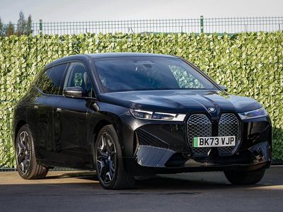 Black sapphire Used 2023 BMW iX M Sport SUV | £35,498 (Fair price)