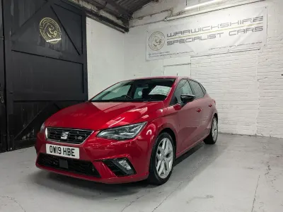 Begagnad Seat Ibiza FR 115 HK (84 kW) 2019 Röd Halvkombi