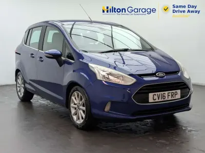 Used Ford B-MAX Titanium 100 HP (73 kW) 2016 Blue MPV
