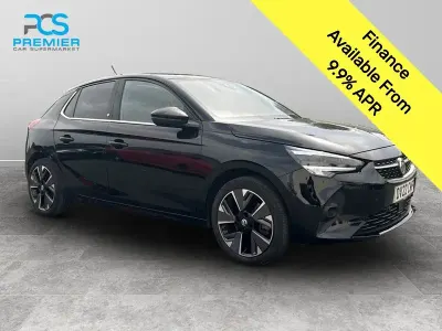 Used Vauxhall Corsa-e Elite 100 kW (136 HP) 2022 Black Hatchback