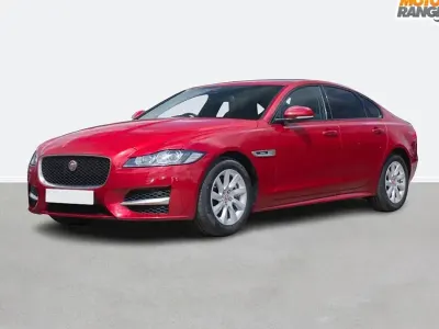 Used Jaguar XF R-Sport 180 HP (132 kW) 2017 Red Sedan