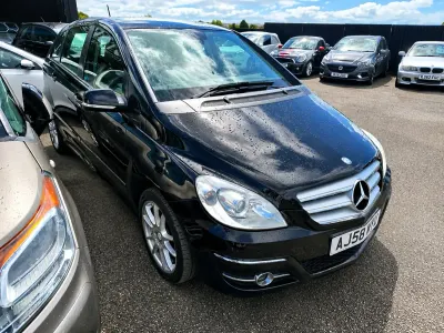 Used Mercedes B150 2008 Black MPV