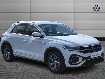 Used VW T-Roc R-line 150 HP (110 kW) 2023 White SUV