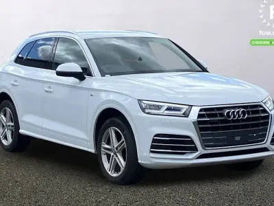 Usado Audi Q5 S-Line 190 CV (139 kW) 2019 Blanco SUV