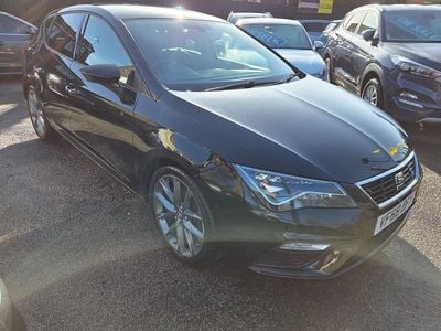 Used Seat Leon FR 130 HP (95 kW) 2019 Black Hatchback