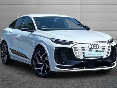 New Audi Q6 Sportback e-tron Advanced 281 kW (383 HP) 2025 Glacier white SUV
