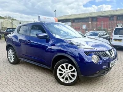 Used Nissan Juke Tekna 110 HP (80 kW) 2016 Blue SUV