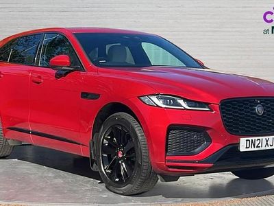 Second-hand Jaguar F-Pace R-Dynamic 204 CP (150 kW) 2021 Roșu SUV