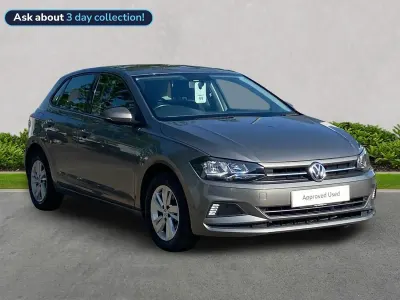Used VW Polo SE 95 HP (69 kW) 2018 Grey Hatchback