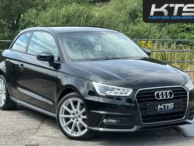 Used Audi A1 S-Line 125 HP (91 kW) 2016 Black Hatchback