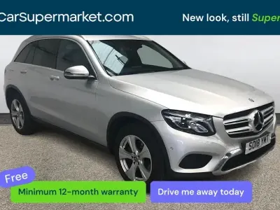 Begagnad Mercedes GLC250 204 HK (150 kW) 2018 Silver Kombi