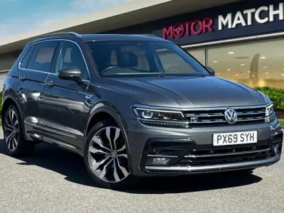 Używany VW Tiguan R-line 150 KM (110 kW) 2019 Szary SUV