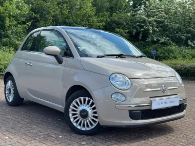 Used Fiat 500 Lounge 69 HP (50 kW) 2014 Beige Hatchback