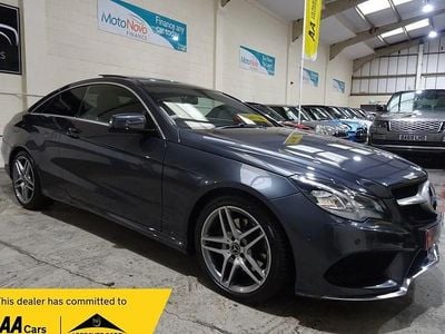 Grey Used 2015 Mercedes E220 AMG line Coupe | £9,250 (Fair price)