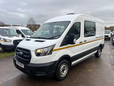 Used Ford Transit 130 HP (95 kW) 2021 White Van