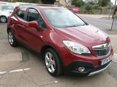 Used Vauxhall Mokka 115 HP (84 kW) 2014 Red SUV
