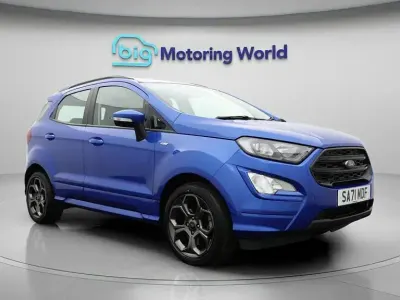 Used Ford Ecosport ST-Line 125 HP (91 kW) 2021 Blue SUV