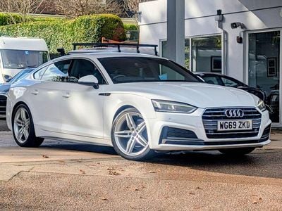 White Used 2019 Audi A5 Sportback S-Line Hatchback | £17,995 (Good price)