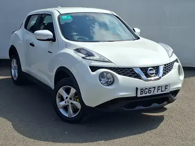 Used Nissan Juke Visia 94 HP (69 kW) 2017 White SUV