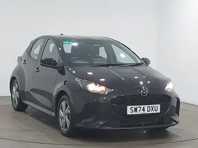 Used Mazda 2 Exclusive-Line 116 HP (85 kW) 2024 Black Hatchback