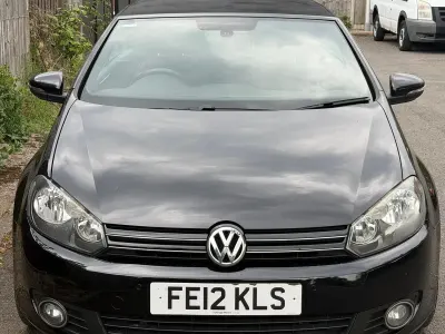 Used VW Golf Cabriolet GT 2012 Black Cabriolet