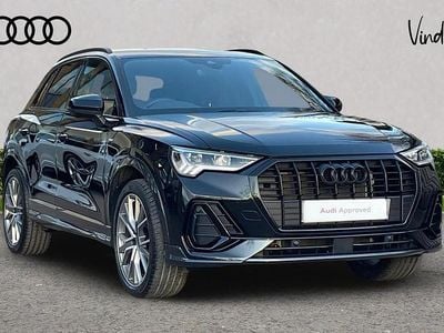 Black Used 2025 Audi Q3 Black Edition SUV | £36,049 (Fair price)