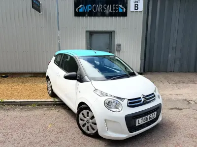 Used Citroën C1 Feel 82 HP (60 kW) 2016 White Hatchback