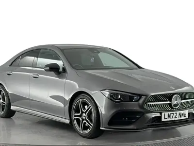 Begagnad Mercedes CLA180 AMG Line Premium 136 HK (100 kW) 2022 Grå Sedan
