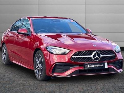 Used Mercedes C200 AMG line 204 HP (150 kW) 2025 Patagonia red Sedan