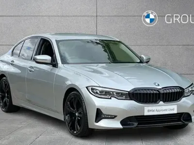 Used BMW 320 Sport Line 187 HP (137 kW) 2020 Silver Sedan