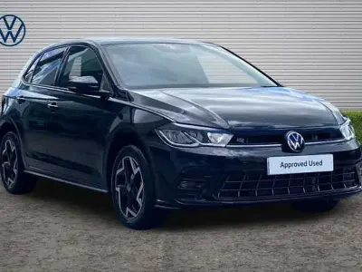 Used VW Polo R-line 115 HP (84 kW) 2025 Black Hatchback