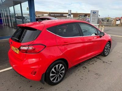 Used Ford Fiesta Titanium 2022 Race red Hatchback