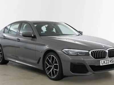 Used BMW 545e M Sport 389 HP (286 kW) 2022 Grey Sedan