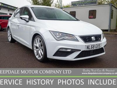 Used Seat Leon FR 180 HP (132 kW) 2018 White Hatchback