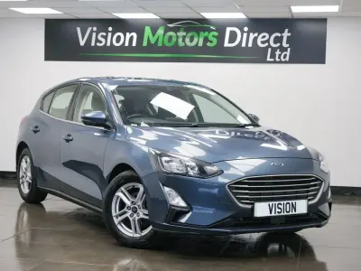 Used Ford Focus Zetec 120 HP (88 kW) 2021 Blue Hatchback