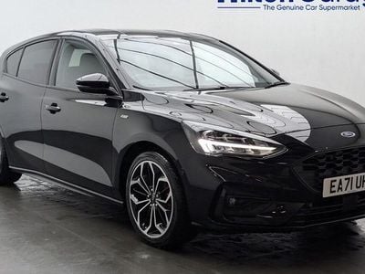Black Used 2021 Ford Focus ST-Line X Hatchback | £13,050 (Good price)