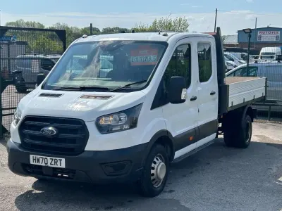 Usado Ford Transit 130 HP (95 kW) 2021 Branco Cabrios