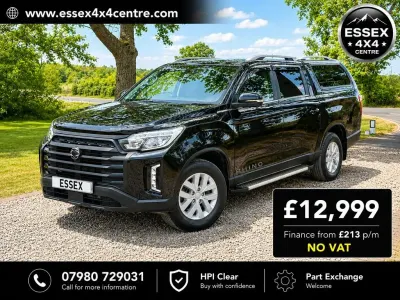 Used SsangYong Musso 181 HP (133 kW) 2022 Blue Pickup
